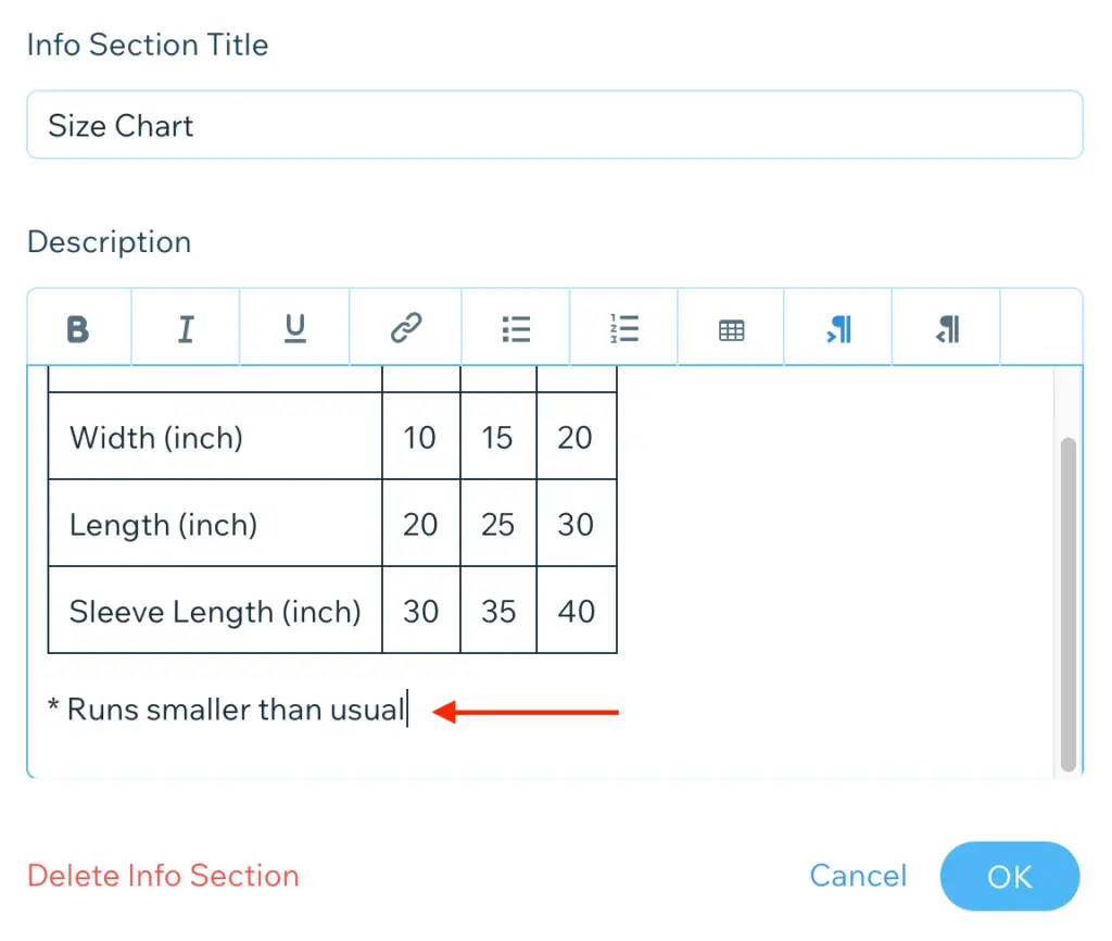 adding-a-size-chart-for-pod-products-on-wix-store-m-tech-wizard