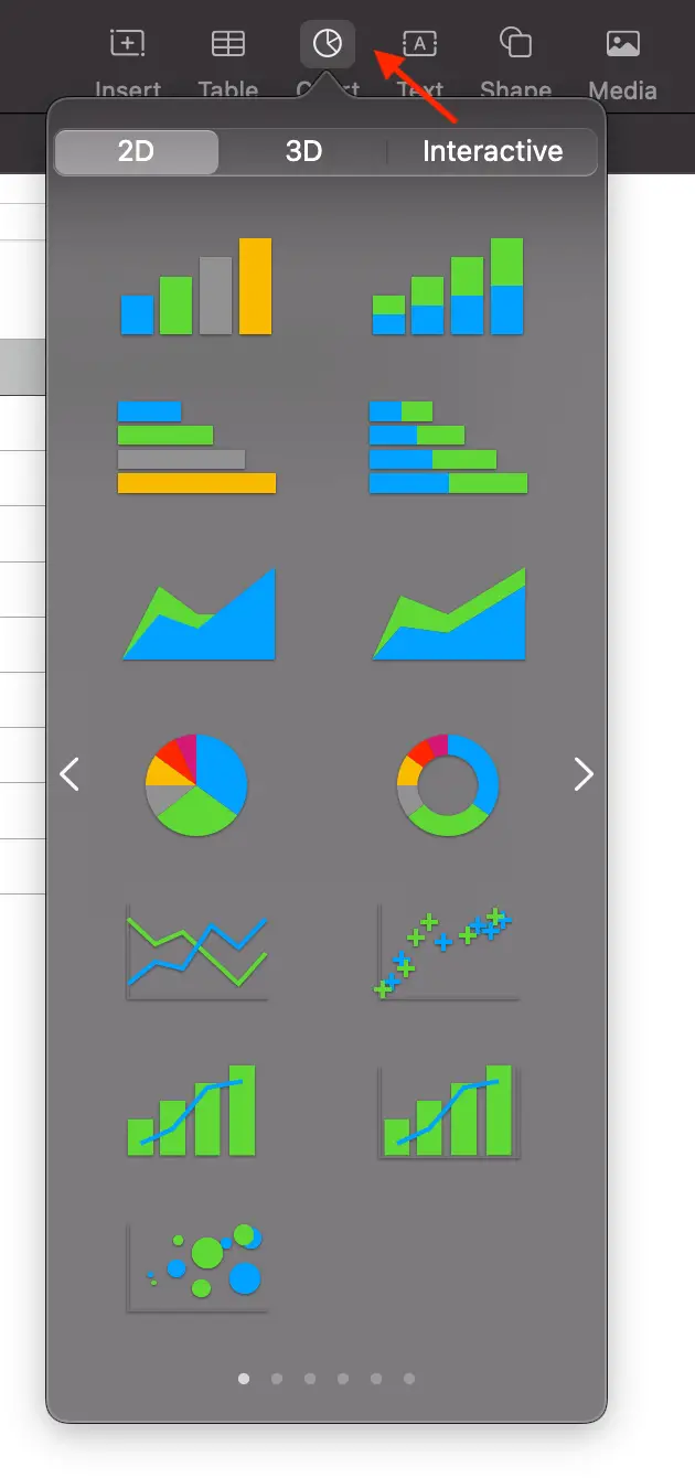 how to insert a picture in numbers for mac