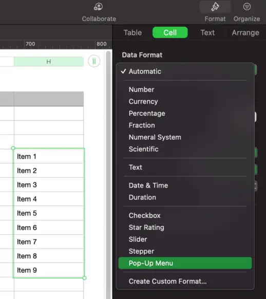 how-do-i-create-a-drop-down-menu-in-mac-numbers-m-tech-wizard