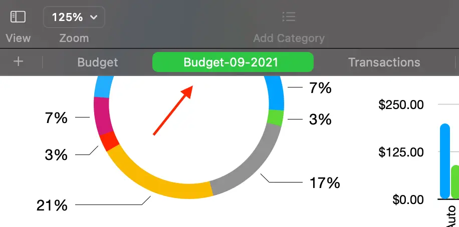 home budget spreadsheet mac