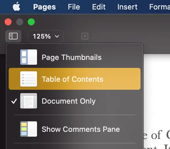 text edit mac make table